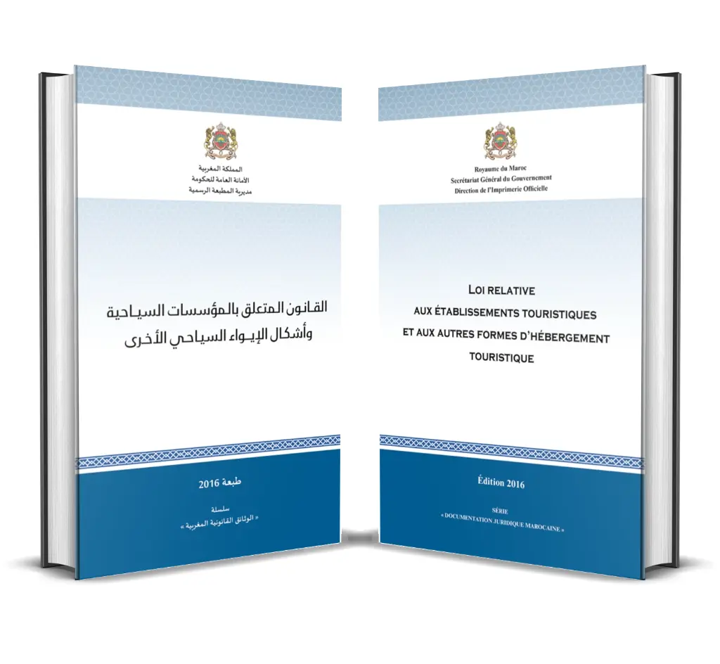 القـانـون الـمتعلق بالـمؤسسـات السيـاحـية وأشكـال الإيـواء السياحـي الأخـرى